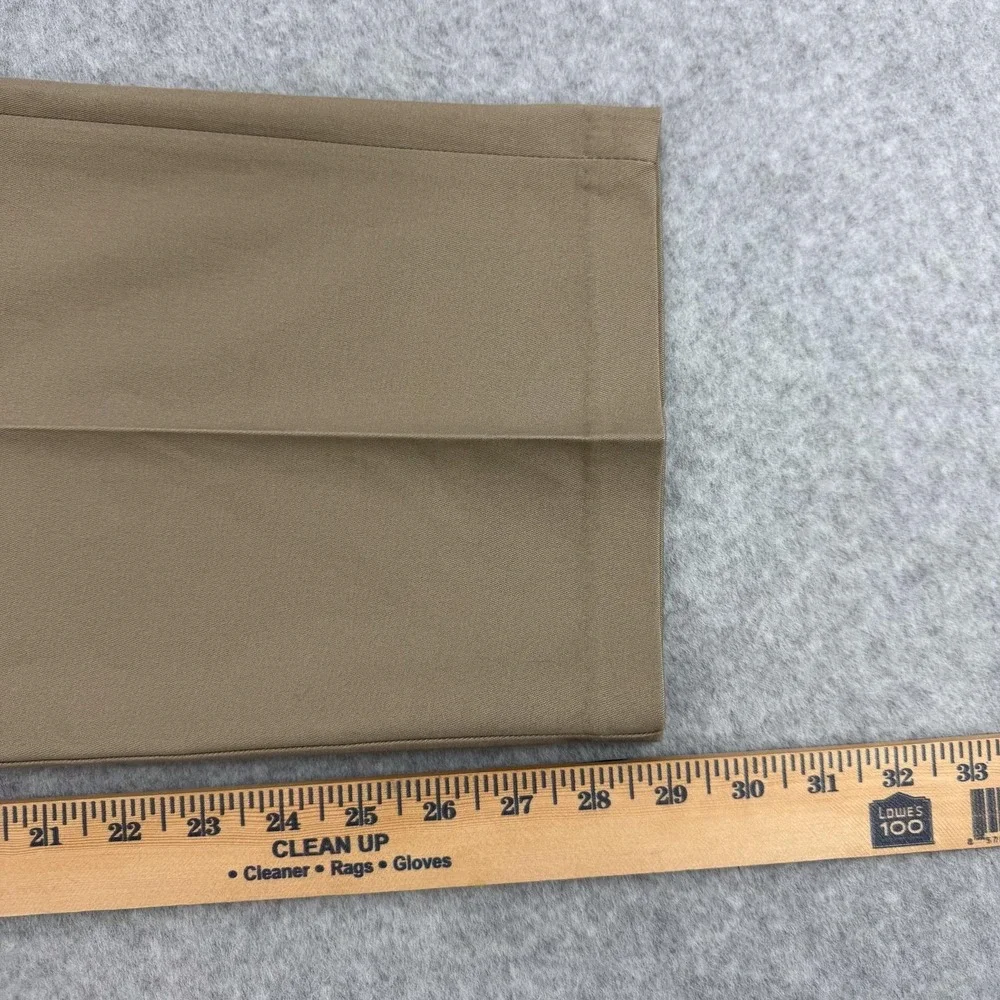 Haggar Pants Mens 38x29 Beige Premium No Iron Khaki Classic Fit Stretch NEW $70